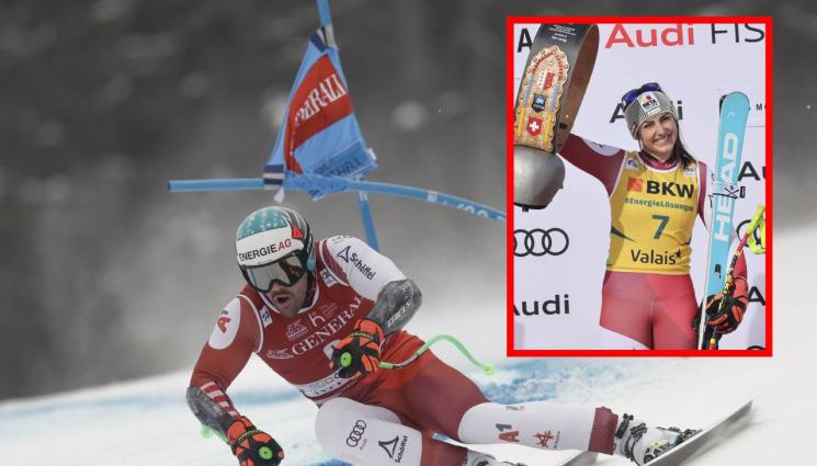 ски алпийски - Австрийци триумфираха в Супер-Г при мъжете и жените