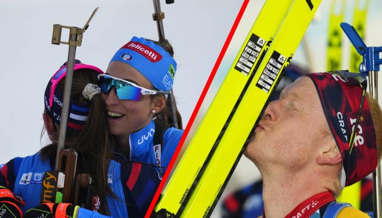 биатлон - Норвегия и Франция с уникални постижения на световното по биатлон