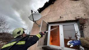 пожар къща Хасково