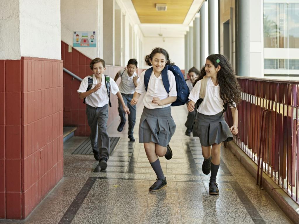 Встраните, където повечето ученици носят училищни униформи, по-малко деца извършват