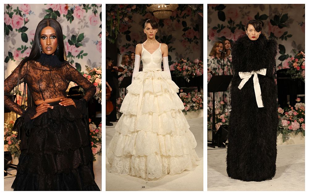 Любимият на кралското семейство дизайнер Ричард Куин представи на Седмицата на модата в Лондон женствена и романтична колекция есен/зима за 2024 г.