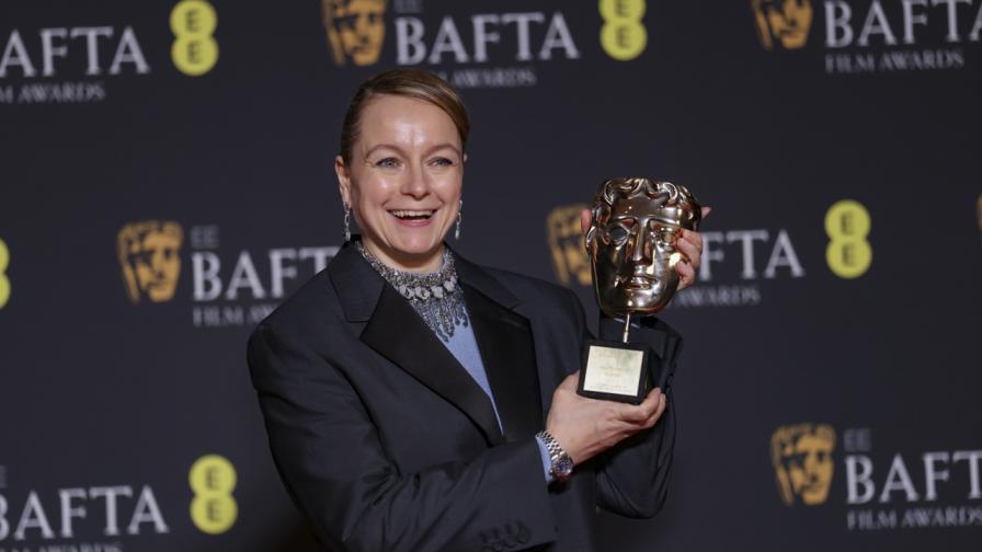 Саманта Мортън посвети почетната си награда БАФТА на децата в приемна грижа