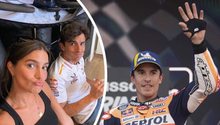 Марк Маркес Джема Пинто - ПР-ка открадна сърцето на шампион