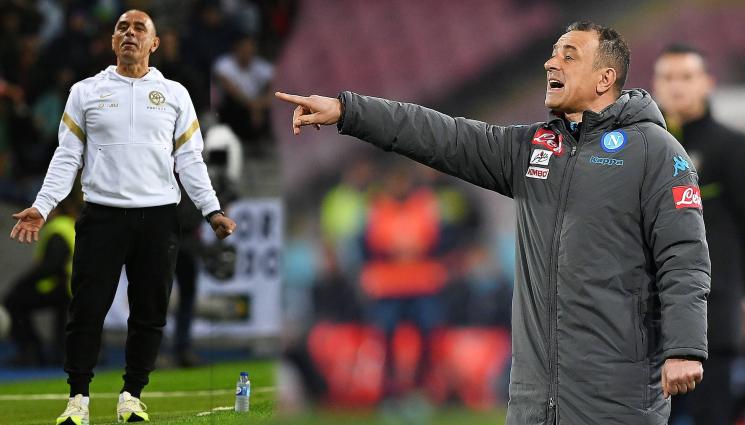 Франческо Калдзона Наполи - Чиракът ще стане ли майстор? Точно преди мача с Барса Наполи замени Мацари с бивш помощник