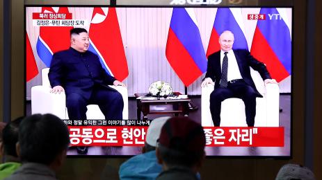 Ким Чен Ун Владимир Путин