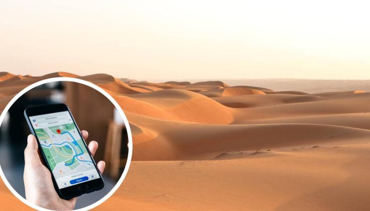 пустиня - ЗАРАДИ ГРЕШКА В GOOGLE MAPS: Туристи киснаха цяла седмица в пустинята!