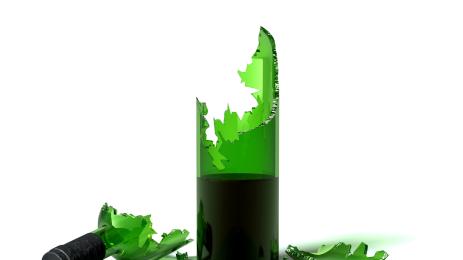 стъкло бутилка