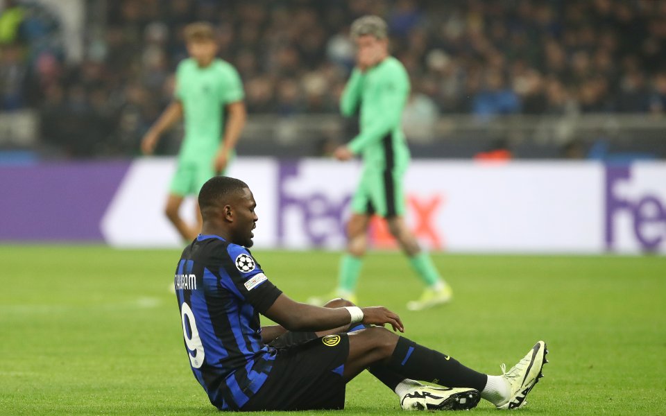 Интер официално потвърди, че нападателят Маркюс Тюрам има разтежение в