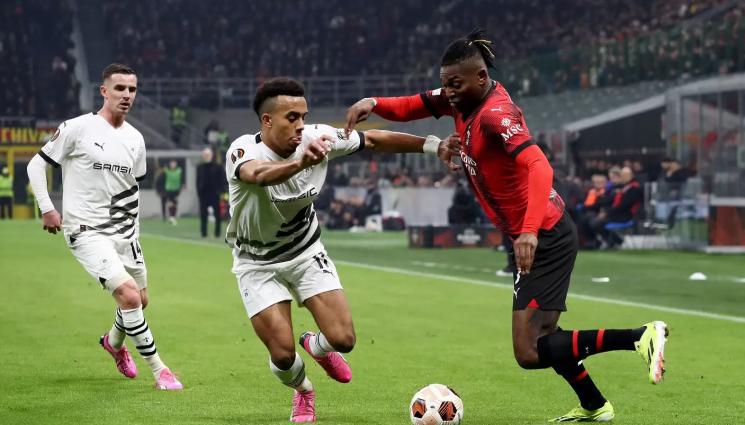 Лига Европа - Милан загуби от Рен, но намери място на осминафиналите в Лига Европа