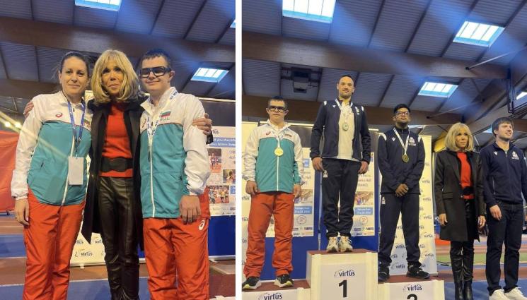 фапа - България с първи медал от СП по лека атлетика в зала за спортисти с интелектуални увреждания
