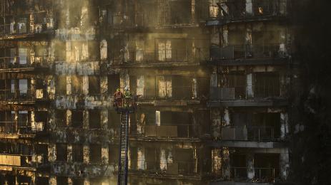 Валенсия пожар