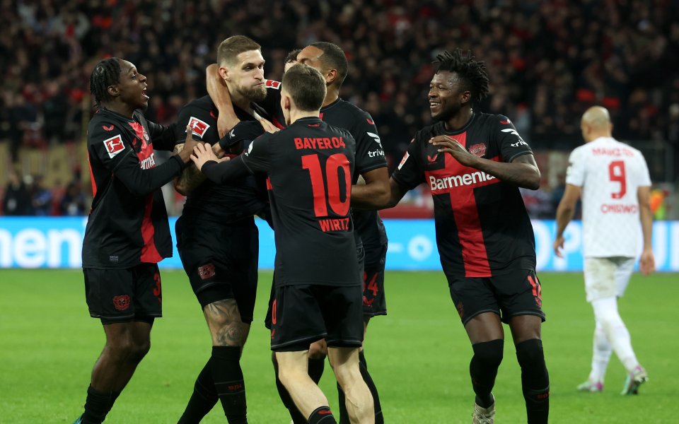 Байер Леверкузен - Майнц 05 2:1 / Първа Бундеслига, 23-и кръг, 23.02.2024 г.