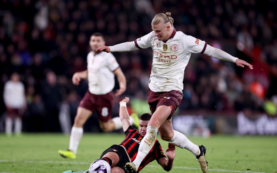 Борнемут - Манчестър Сити, Висша лига