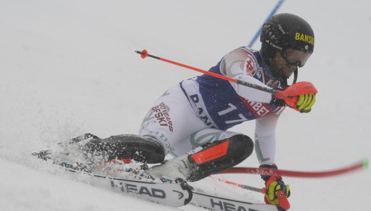 Попов - Алберт Попов 19-ти за втория манш на слалома от Световната купа по ски в САЩ