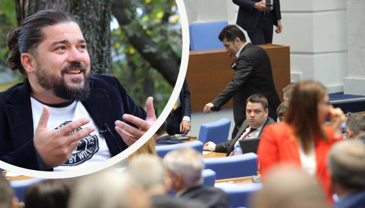 Страхил Делийски - Политологът Страхил Делийски пред