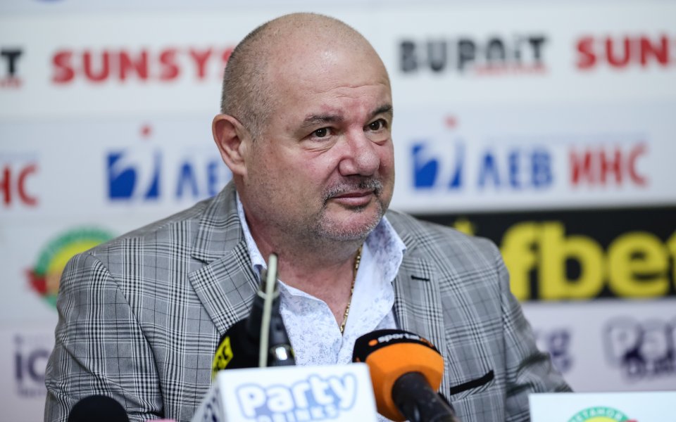 Пресконференция на Манол Иванов след регистрацията си за кандидат за президент на БФС, 26.02.2024 г.