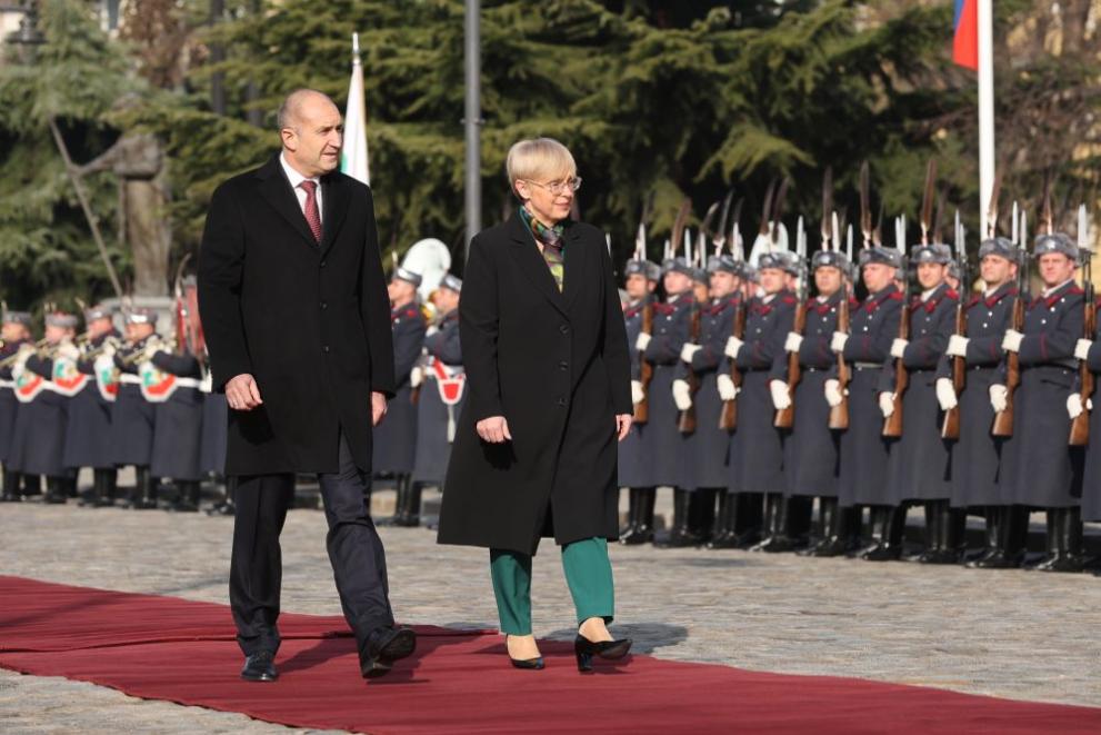 Президентът на Република Словения Наташа Пирц Мусар ена официално посещение
