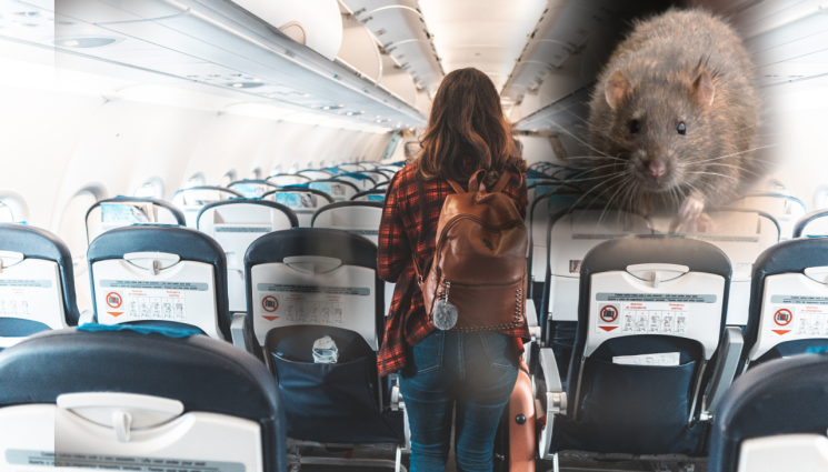 плъх - С ЦЕНАТА НА ЖИВОТА СИ: Плъх свали самолет!