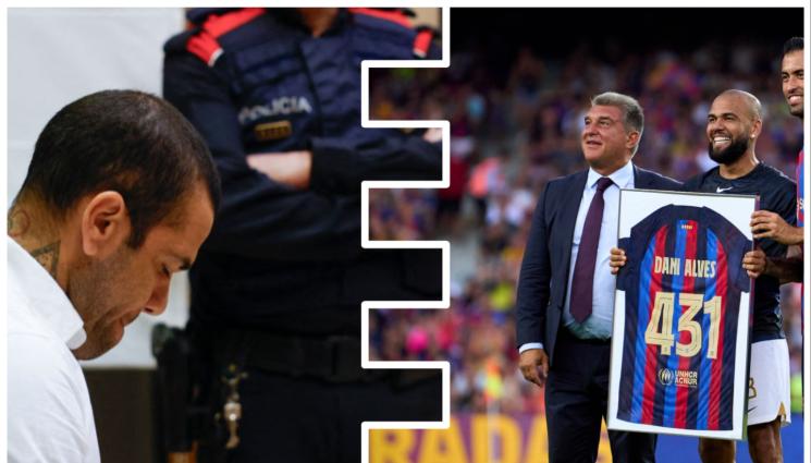 Дани Алвеш - ЗАЧЕРКНАТ: Барса разлюби осъдения за изнасилване Дани Алвеш