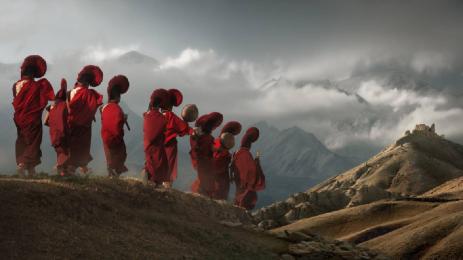 тибетски монаси