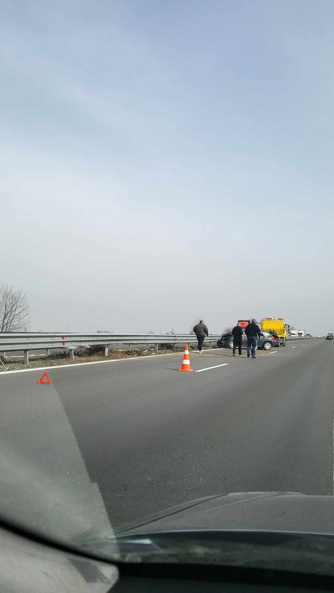 кола катастрофа магистрала