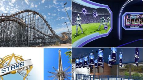 Кадри от тематичния парк на Реал Мадрид