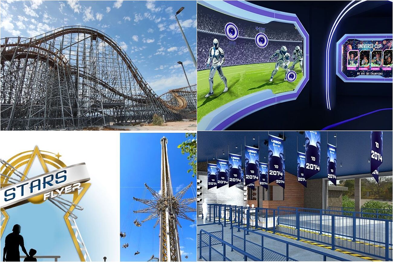 Кадри от тематичния парк на Реал Мадрид