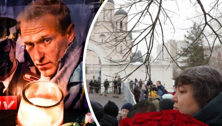 Алексей Навални - ПОСЛЕДНО СБОГОМ: Стотици на опашка, за да се простят с Алексей Навални! (СНИМКИ+ВИДЕО)