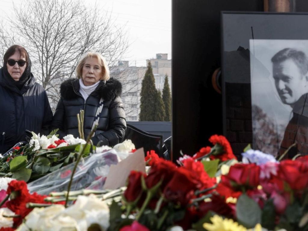 Майката и тъщата на погребания вчера руски опозиционен лидер Алексей