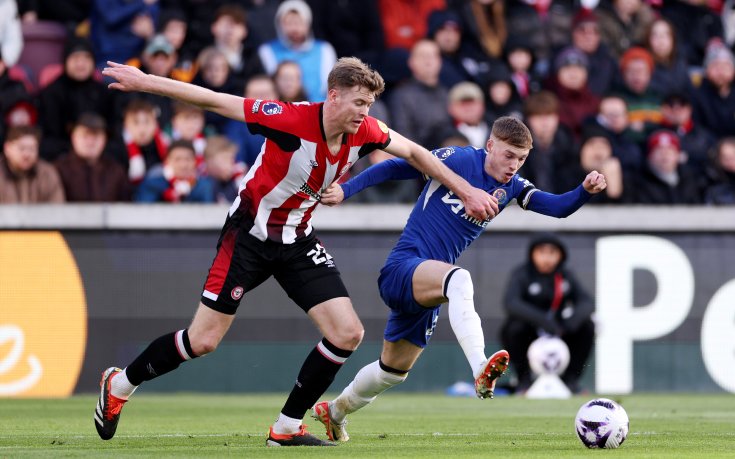 Челси се препъна в лондонското дерби с Брентфорд