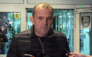Треньорът на Славия Златомир Загорчич направи коментар за равенството