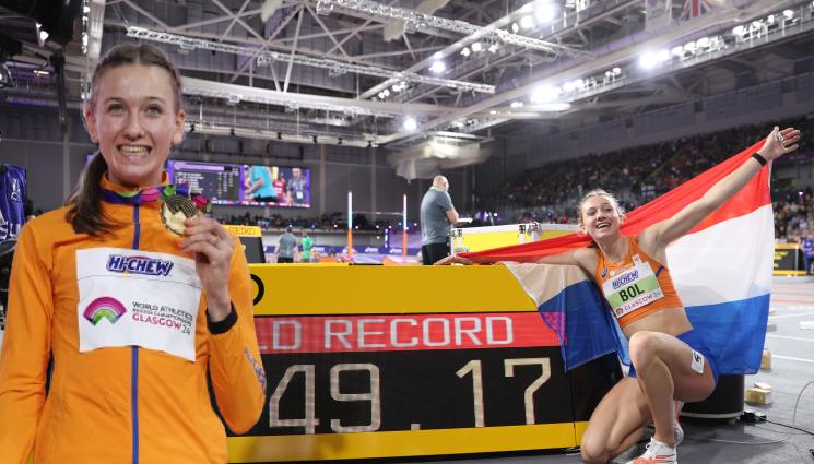 Фемке Бол - Световна рекордьорка се сгоди за колега