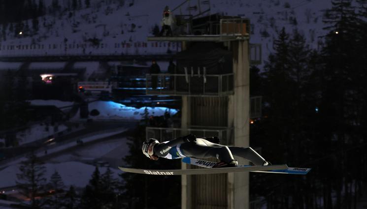 Зографски - Влади Зографски влезе в Топ 30 на „Четирите шанци” с рекорден скок