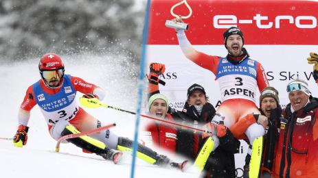 Лоик Меяр слалом Аспен