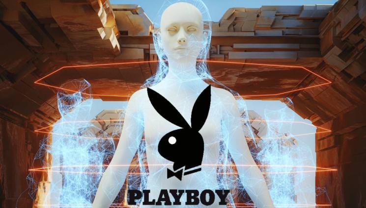 плейбой - РОБОТИТЕ ПРОНИКНАХА НАВСЯКЪДЕ: Изкуствен интелект лъсна на корицата на Playboy! (СНИМКА)