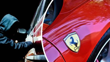 кражба Ферари