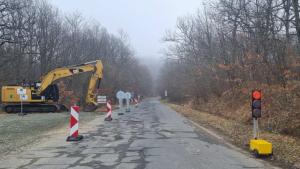 Започна основният ремонт на близо 25 км от пътя Босна Визица