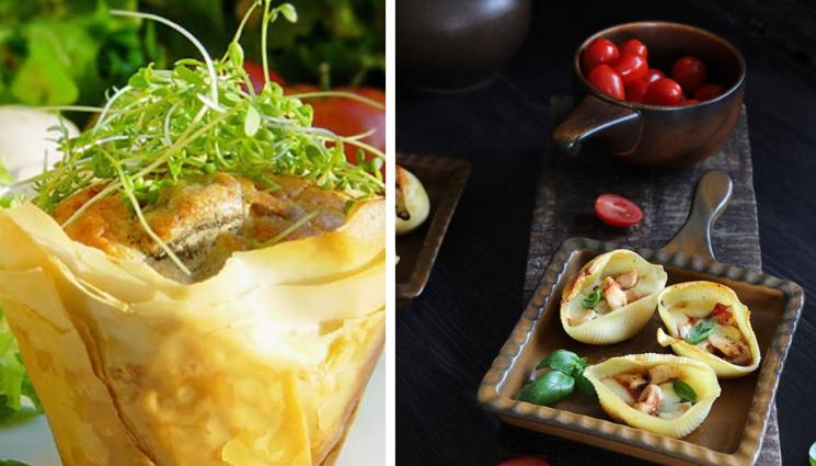 йоли - КУЛИНАРНИ ИДЕИ ОТ ЙОЛИ: Пилешко месо като пълнеж - Кексчета в кори за баница или Конкильони с рагу