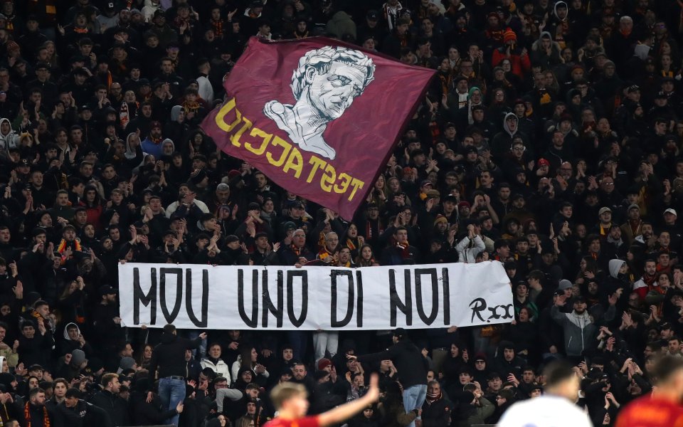 Рома ще приеме английския Брайтън пред пълни трибуни на “Олимпико