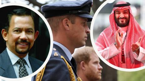 най богатите кралски особи