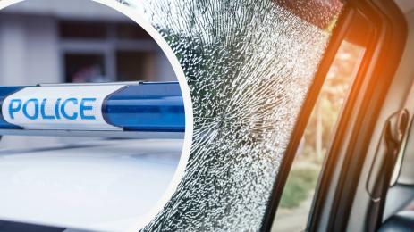 счупено стъкло