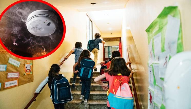 училище - НЕВИДИМА ЗАПЛАХА: Пръдня евакуира училище!