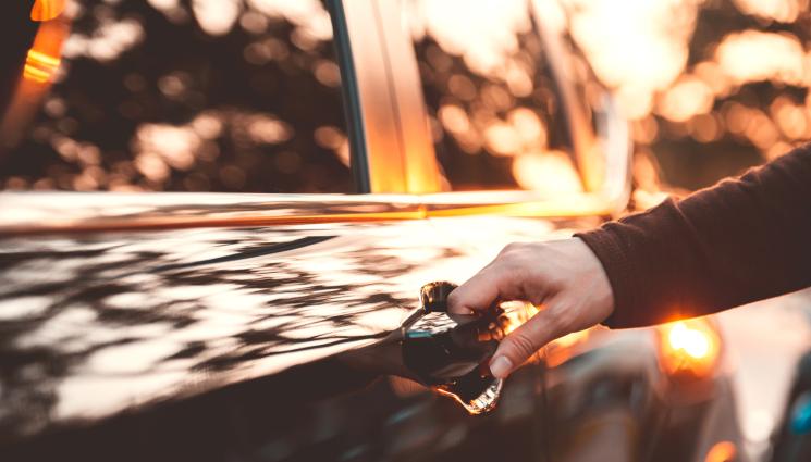 кола - НОВА ХРАНИЛКА ЗА КАТ: Отваряме шофьорската врата на колата само с дясната ръка!