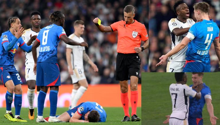 Винисиус Орбан Реал Лайпциг - Този ли е най-главният? Германия изригна срещу съдийския чадър над „удушвача Винисиус“