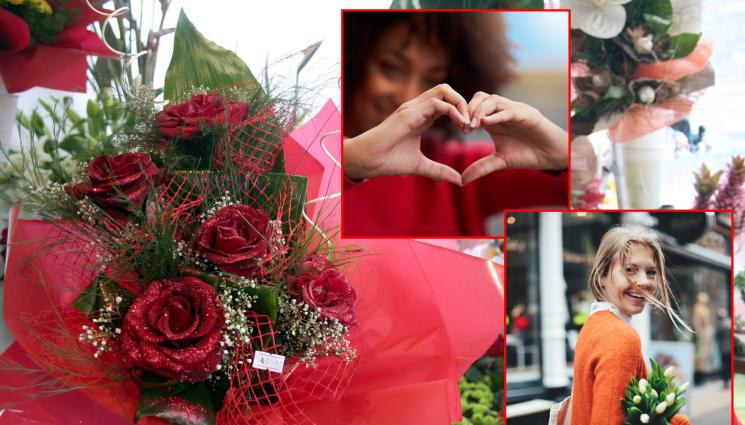 роза - Цветята от 8 март отиват за Задушница