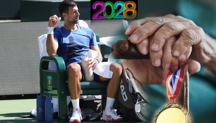 Джокович олимпийски игри - НЕНАИГРАЛ СЕ: Новак Джокович готов с бастун да излезе за олимпийска титла на 41-годишна възраст
