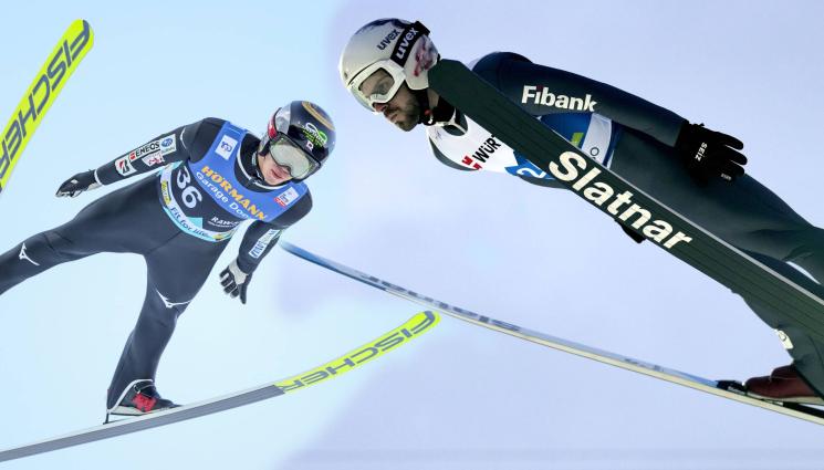 Зографски - На голямата шанца в Холменколен Владимир Зографски закова  118,5 м и преодоля квалификацията