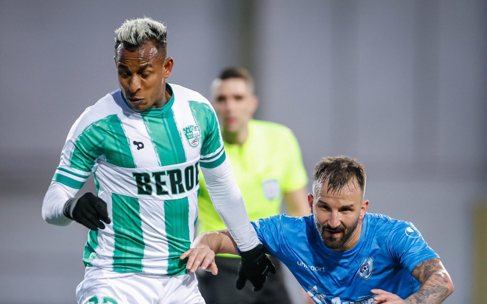 Звездата на Берое - Себастиан Вия, беше избран за Играч