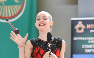 Андреа Николова постигна страхотен успех в художествената гимнастика