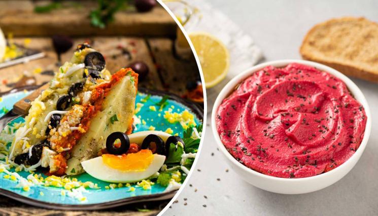 рецепти - Гответе с matekitchen.com: Бърз хумус с червено цвекло или пък апетитен кекс от картофи (ВИДЕО)